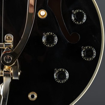 Gibson '59 ES-355 Bigsby VOS Ebony Gold Hardware купить