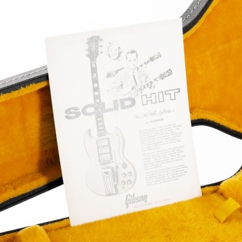 Gibson 60th 1961 Les Paul SG Custom Sideways Vibrola Classic White #101941 B-Stock/Demo купить