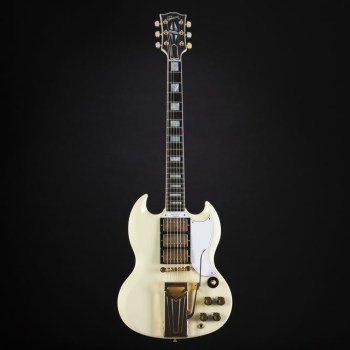 Gibson 60th 1961 Les Paul SG Custom Sideways Vibrola Classic White #101941 B-Stock/Demo купить