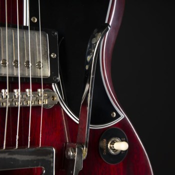 Gibson 60th Anniversary 1961 Les Paul SG Standard Sideways Vibrola Cherry Red #101551 купить