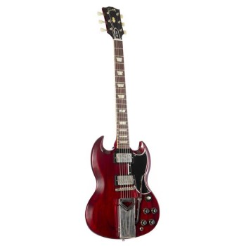 Gibson 60th Anniversary 1961 Les Paul SG Standard Sideways Vibrola Cherry Red #101551 купить