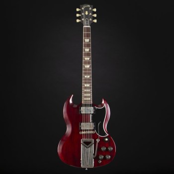 Gibson 60th Anniversary 1961 Les Paul SG Standard Sideways Vibrola Cherry Red #101551 купить