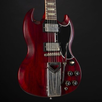 Gibson 60th Anniversary 1961 Les Paul SG Standard Sideways Vibrola Cherry Red #101551 купить