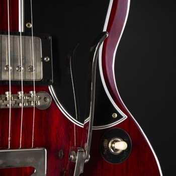 Gibson 60th Anniversary 1961 Les Paul SG Standard Sideways Vibrola Cherry Red #102241 купить