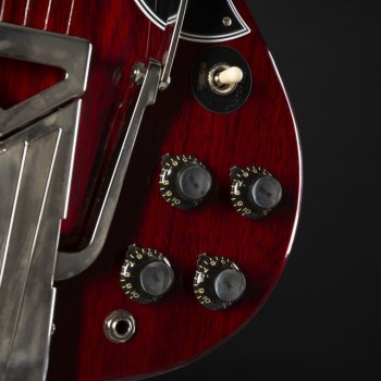 Gibson 60th Anniversary 1961 Les Paul SG Standard Sideways Vibrola Cherry Red #102241 купить