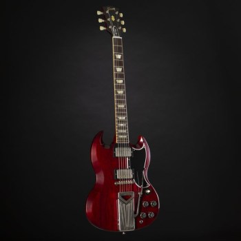 Gibson 60th Anniversary 1961 Les Paul SG Standard Sideways Vibrola Cherry Red #102241 купить