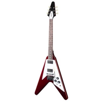 Gibson '67 Flying V VOS Reissue with Vibrola Sparkling Burgundy купить