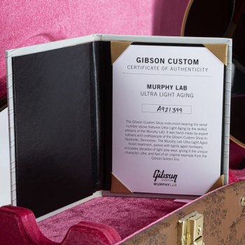 Gibson Murphy Lab 1959 ES-355 Ebony Ultra Light Aged #A921399 купить