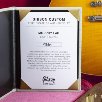 Gibson Murpy Lab 1959 Les Paul Standard Dirty Lemon Burst Light Aged #93801 купить