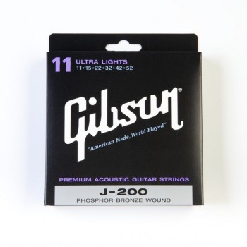 Gibson SAG-J200UL Acoustic Guitar Str ings купить