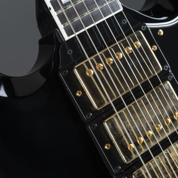 Gibson SG Custom 3-PU Ebony Gloss Gold купить