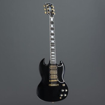 Gibson SG Custom 3-PU Ebony Gloss Gold купить