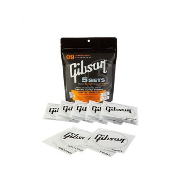 Gibson SVP-700UL Brite Wires 9-42 Nickel Plated 5-Pack купить