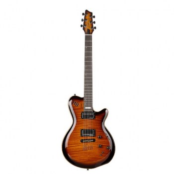 Godin LGX-SA Cognac Burst Flame AA купить