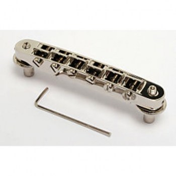 Goldo Duesenberg Steel Saddle Bridge Nickel, M4, 72,6mm-73,6mm купить