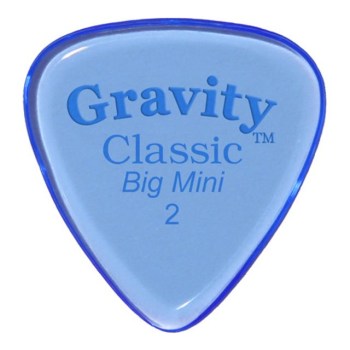 Gravity Guitar Picks GCLB2P Classic Big Mini 2,0 mm купить