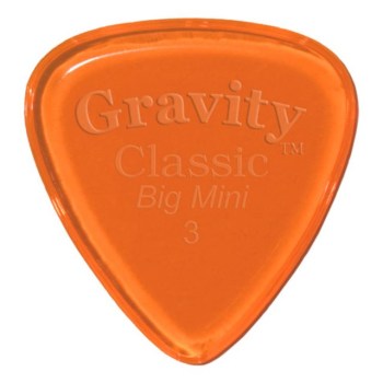 Gravity Guitar Picks GCLB3P Classic Big Mini 3,0 mm купить