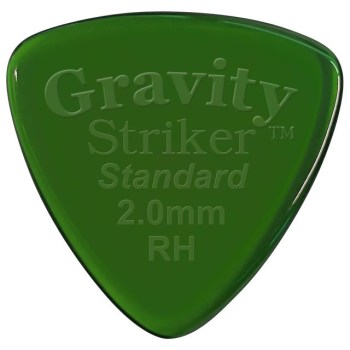 Gravity Guitar Picks GSRS2P-RH Striker RH Speed Bevels Standard 2,0 mm купить