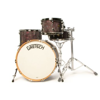 Gretsch Broadkaster Shell-Set Black Satin Flame купить