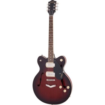 Gretsch G2622-P90 Streamliner Center Block V-Stoptail Claret Burst купить