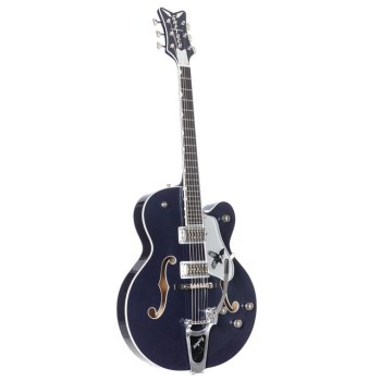 Gretsch G6136T-RR Rich Robinson Signature Magpie with Bigsby Raven's Breast Blue купить