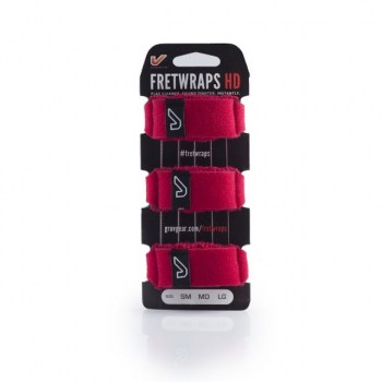 Gruv Gear Fret Wraps HD Fire Red Medium, 3er Pack купить