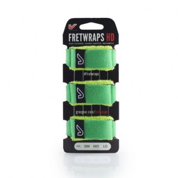 Gruv Gear Fret Wraps HD Leaf Green Medium, 3er Pack купить