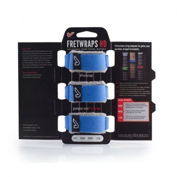 Gruv Gear Fret Wraps HD Sky Blue Medium, 3er Pack купить