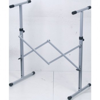 GVI keyboard stand, silver, high 720-1150 mm купить