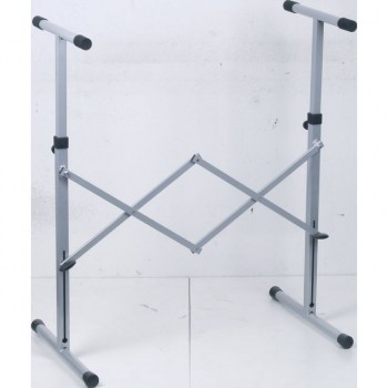 GVI keyboard stand, silver, high 720-1150 mm купить