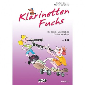 Hage Musikverlag Klarinetten Fuchs 1 Stefan Donser, Buch/CD купить