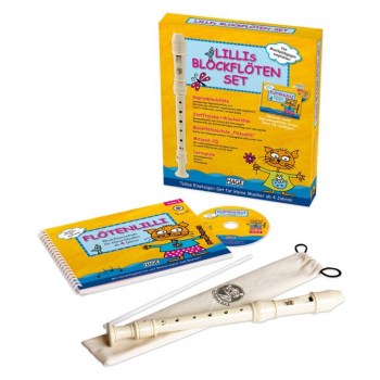 Hage Musikverlag Lilli's Recorder Set Baroque with Book and CD купить