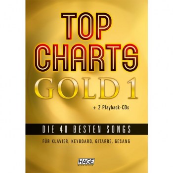 Hage Musikverlag Top Charts Gold 1 40 Titel, 2 CDs купить