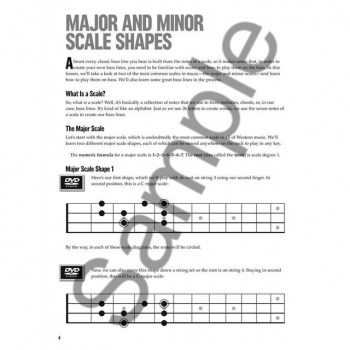 Hal Leonard At A Glance: Scales&Modes Bass Bass TAB купить