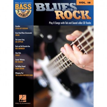 Hal Leonard Bass Play-Along - Blues Rock Vol. 18, Bass TAB купить