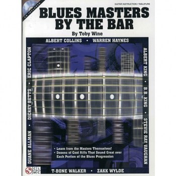 Hal Leonard Blues Masters By The Bar Toby Wine, Buch und CD купить