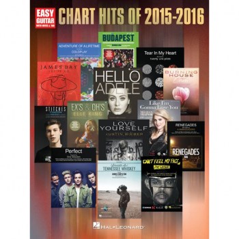 Hal Leonard Chart Hits Of 2015-2016 Easy Guitar купить