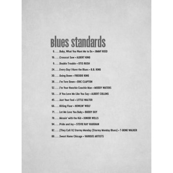 Hal Leonard Deluxe Guitar Play-Along: Blues Standards купить