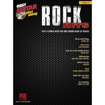 Hal Leonard Easy Play Along: Rock Hits Vol. 3, TAB und CD купить