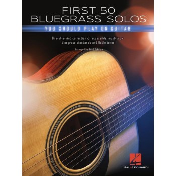 Hal Leonard First 50 Bluegrass Solos You Should Play on Guitar купить