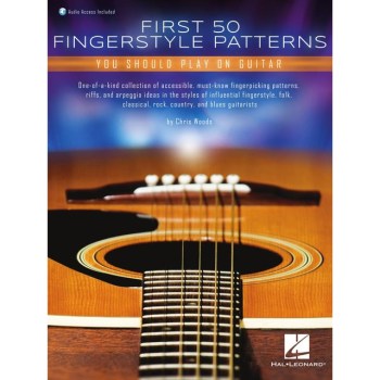 Hal Leonard First 50 Fingerstyle Patterns You Should Play on Guitar купить