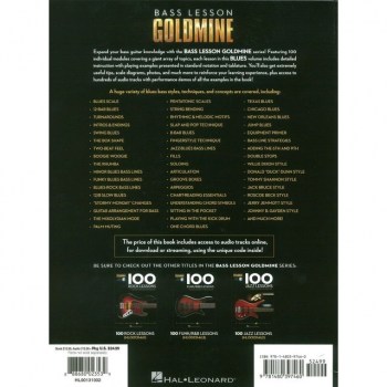 Hal Leonard Goldmine: 100 Blues Lessons Bass купить