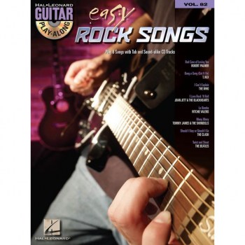 Hal Leonard Guitar Play-Along: Easy Rock Vol. 82, TAB und CD купить