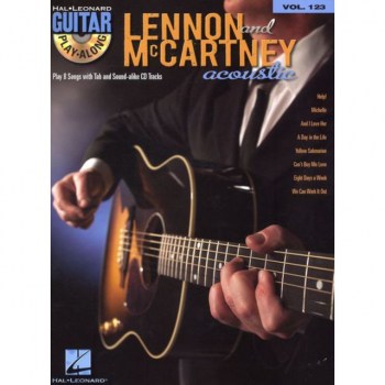 Hal Leonard Guitar Play Along - Lennon McC Book and CD купить