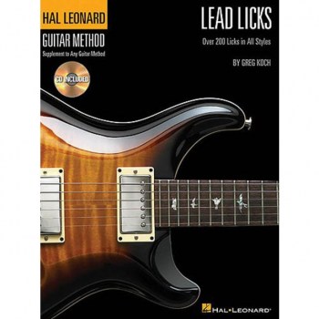 Hal Leonard Hal Leonard Guitar Method: Lead Licks - Greg Koch купить