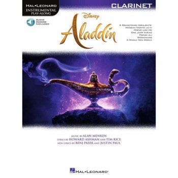 Hal Leonard Instrumental Play-Along: Aladdin - Clarinet купить