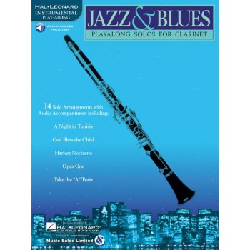 Hal Leonard Instrumental Play-Along: Jazz & Blues - Clarinet купить