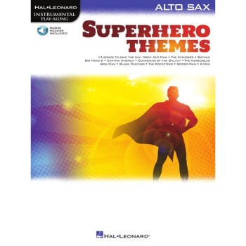 Hal Leonard Instrumental Play-Along: Superhero Themes - Alto Sax купить