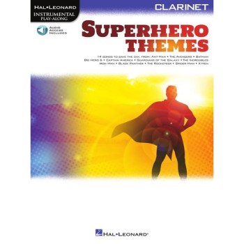 Hal Leonard Instrumental Play-Along: Superhero Themes - Clarinet купить