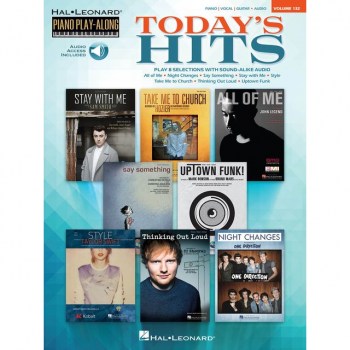 Hal Leonard Piano Play-Along: Today's Hits Vol. 132, PVG купить